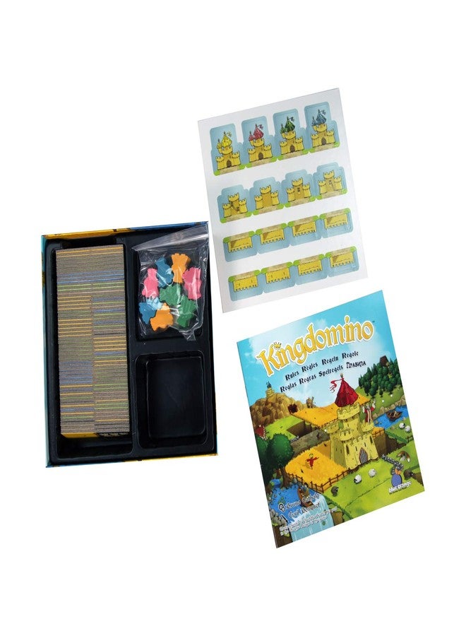 Tickles Kingdomino Strategy & War Board Game for Family Kids Adults (Age: 8+ || Number of Players : 2-4) - Image 4